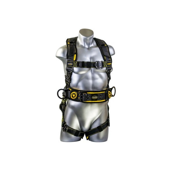 Gf Protection Guardian Cyclone Construction Harness, Quick Connect Chest & Legs, Tongue Buckle Waist, 2XL 21036 - main